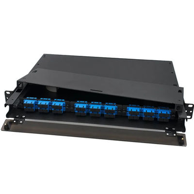 품질  OS2 MPO MTP Patch Panels UPC Duplex LGX Adapter SC Fiber Patch Panel 공장