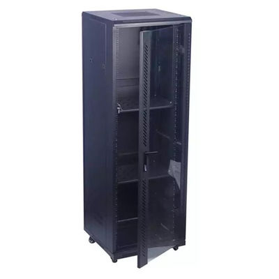 품질  37U Floor Standing Server Rack Cabinet SPCC IP20 Cold Rolled Steel 공장