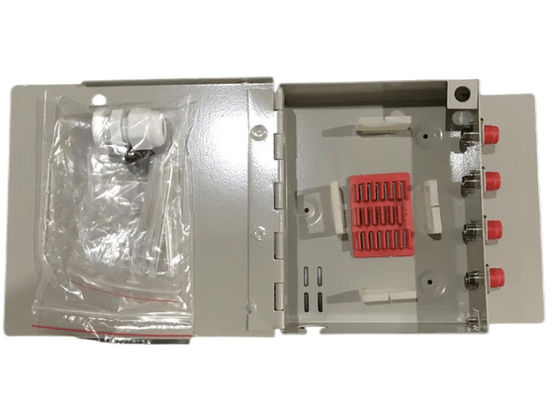 품질  FTTH Mini Wall Mount Fiber Optic Terminal Box 8Port SC / LC / ST / FC 공장