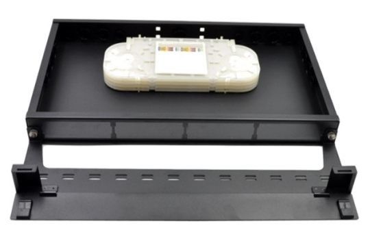 19 &quot; FTTH MPO MTP 플러그반 LC 1U 파이버 카세트 모듈 선반 장착