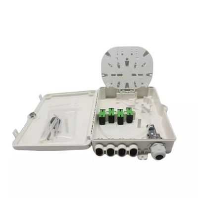 8Port 광 터미널 상자 IP-66 보호 수준 SM SC 벽 폴 마운트