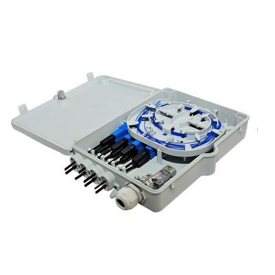 8Port 광 터미널 상자 IP-66 보호 수준 SM SC 벽 폴 마운트
