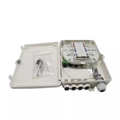 8Port 광 터미널 상자 IP-66 보호 수준 SM SC 벽 폴 마운트