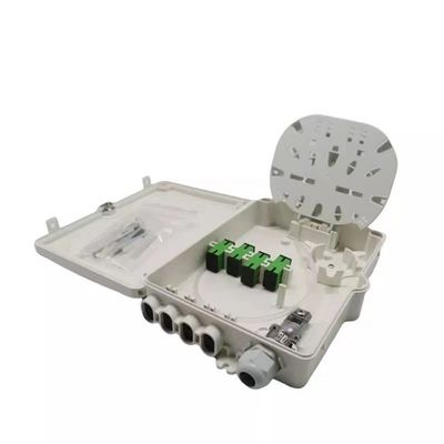 8Port 광 터미널 상자 IP-66 보호 수준 SM SC 벽 폴 마운트