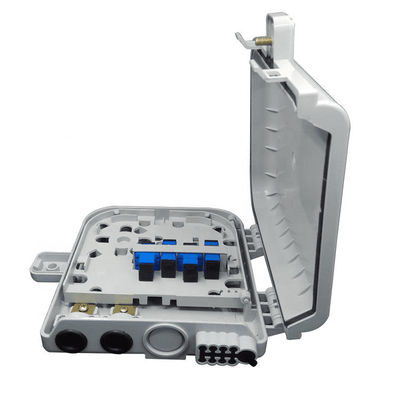 광섬유 단자함 8Core SM / DX SC/LC/ST/FC 밝은 회색 / 검은 IP 66