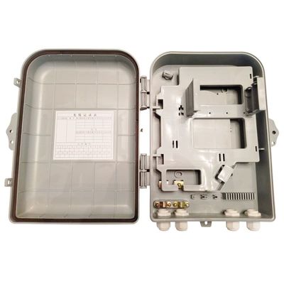 방수 섬유 광학 분배기 1x16 플러그 IP66 ABS PLC 분배기