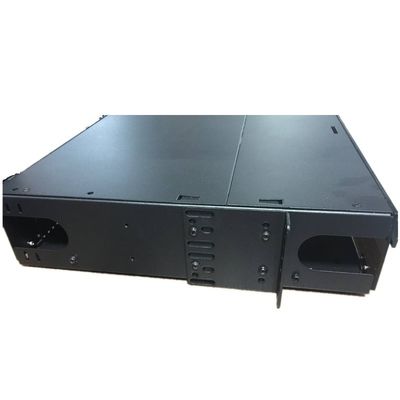 MPO MTP 플러그반 144F SC 자동 위상 조정 섬유 플러그반 어댑터를 12명 4U명 접합하세요