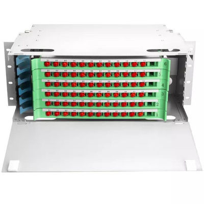 FTTH CATV ODF 플러그반 19 인치 FC 19 인치 FC 눈 분배실
