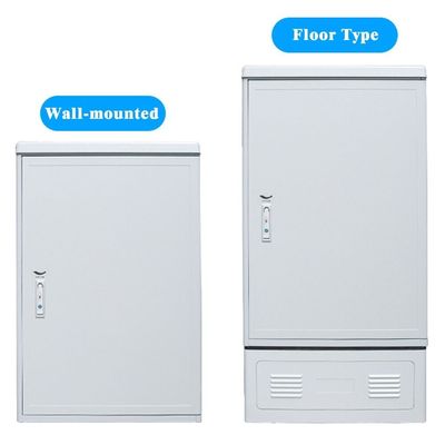 SMC 섬유 크로스는 스트리트 캐비넷 FTTH 금속 288 핵심 FDT 상자를 연결시킵니다