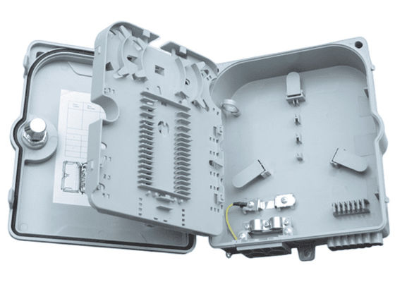 광섬유 단자함 12Port SC/LC/ST/FC IP-66 UPC / APC 밝은 회색 FTTH