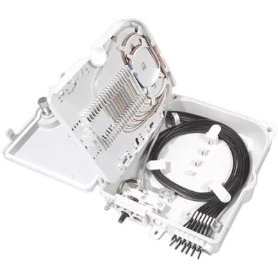 광섬유 단자함 12Port SC/LC/ST/FC IP-66 UPC / APC 밝은 회색 FTTH