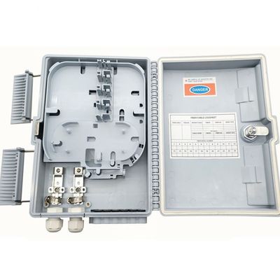 야외인 12Cores 광섬유 단자함 SC/LC/FC/ST 단체 / 두 부분으로 된 실내 /