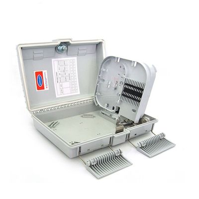 야외인 12Cores 광섬유 단자함 SC/LC/FC/ST 단체 / 두 부분으로 된 실내 /