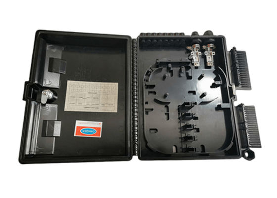 LGX PLC SM / MM이 벽에 장착하는 16Port 광섬유 단자함 SC/LC/ST/FC
