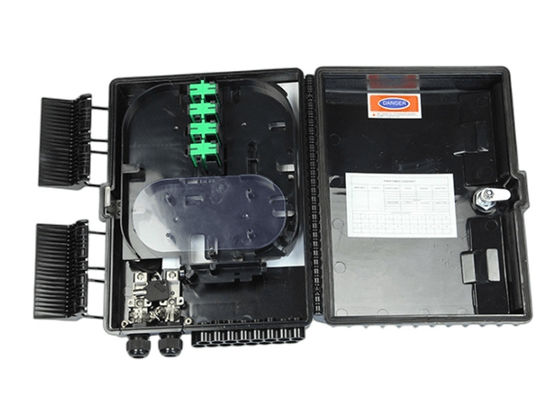 LGX PLC SM / MM이 벽에 장착하는 16Port 광섬유 단자함 SC/LC/ST/FC