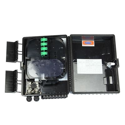 LGX PLC SM / MM이 벽에 장착하는 16Port 광섬유 단자함 SC/LC/ST/FC