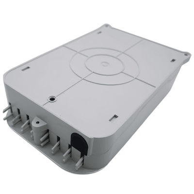 16Core 분배기 FTTH 배전상자 UPC / APC 벽걸이용 밝은 회색