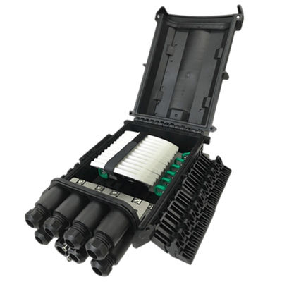 FTTH 벽은 섬유 단자 박스 288Cores 막대기 말 탄 상자 IP68을 탑재했습니다