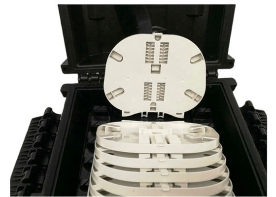 FTTH 벽은 섬유 단자 박스 288Cores 막대기 말 탄 상자 IP68을 탑재했습니다