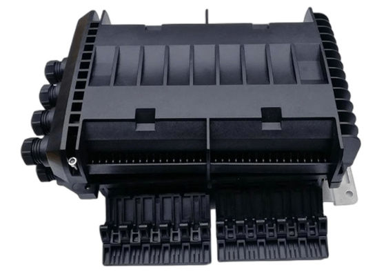 FTTH 벽은 섬유 단자 박스 288Cores 막대기 말 탄 상자 IP68을 탑재했습니다