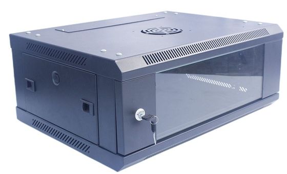 팬과 한 개의 부문 4U 서버 랙 캐비넷 보강벽부 탑재