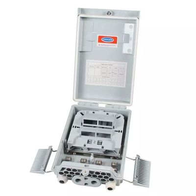 SM / MM 광섬유 분배기 박스 밝은 회색 1x8 PLC 분배기
