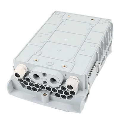 SM / MM 광섬유 분배기 박스 밝은 회색 1x8 PLC 분배기