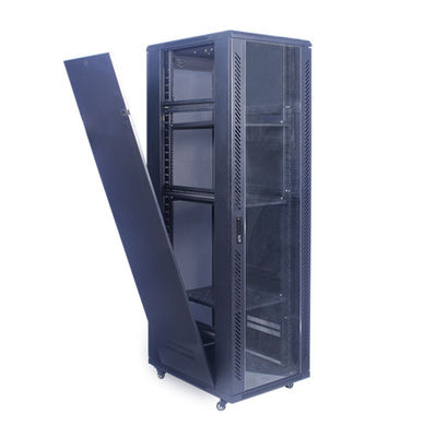 PDU 서버 랙 캐비넷 바닥 스탠드 SPCC 42U 600*1000*2000MM