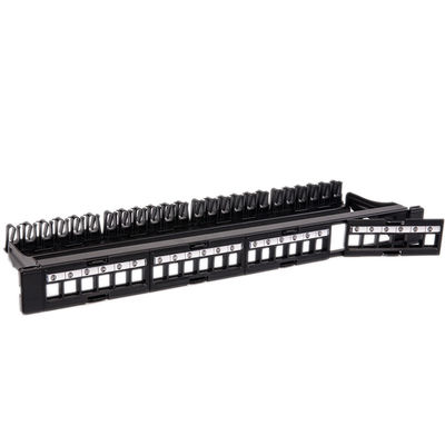 CAT5 CAT6 네트워크 플러그반 UTP 공백은 RJ45 24 공항 플러그반을 언로딩시켰습니다