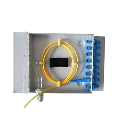 FTTH 작은 벽걸이용 광 터미널 상자 8Port SC / LC / 스트리트 / FC