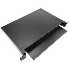 48 코어 430x200x46mm 블랙 광섬유 패치 패널