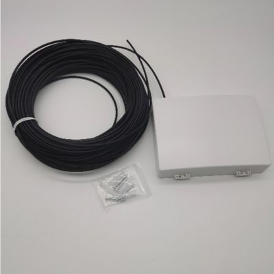 6Cores LC/APC 사전 연결된 광학 배포 상자 6Fibers Wall Outlet PTO Box