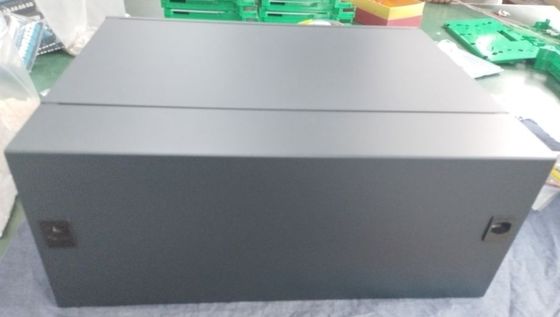 4U 19" 랙 마운트 광섬유 패치 패널 ODF FOBOT 4U 384 코어 MPO LC SM OM3 OM4 어댑터 패널 차시