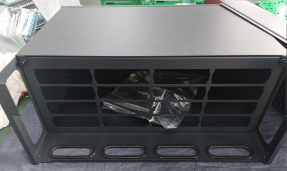 4U 19" 랙 마운트 광섬유 패치 패널 ODF FOBOT 4U 384 코어 MPO LC SM OM3 OM4 어댑터 패널 차시